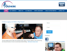 Tablet Screenshot of glenkirk.org